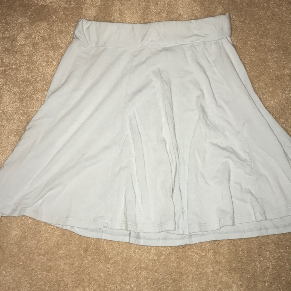Light blue skater Brandy Melville skirt